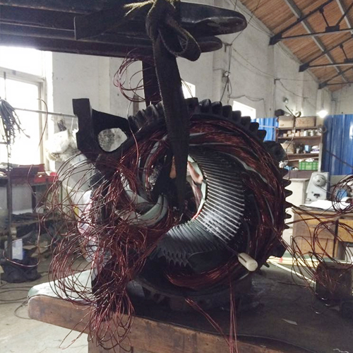 合肥電機(jī)維修時(shí)怎么處理集電環(huán)短路的故障？
